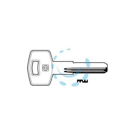 CHIAVI PUNZONATE PER CILINDRI FIAM 6 SPINE FI4R - FI4R