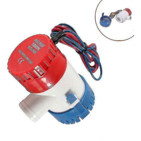 12V 1100 gph Bilgenpumpe, kleine Bilgenpumpe, Yachtpumpe, elektrische Wasserpumpe, automatische Wasserpumpe (1/5)
