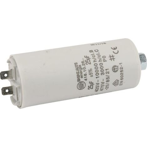 Condensatore elettrico UNIVERSEL 25 UF