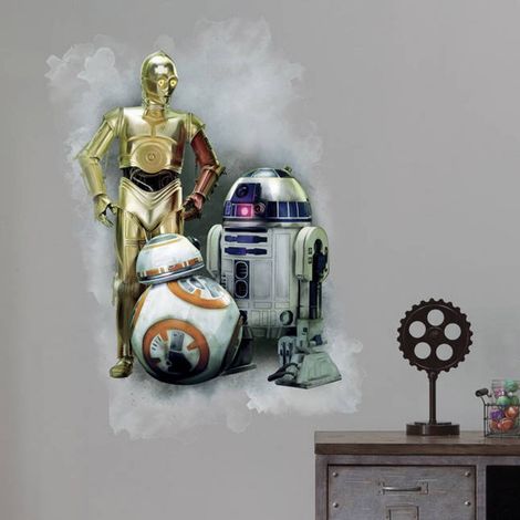 Stickers Géant Droïde Star Wars Le Réveil de la Froce (1/2)