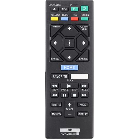 Télécommande de remplacement RMTVB201U DVD BluRay pour SONY BDPS3700 BDPBX370 (1/5)