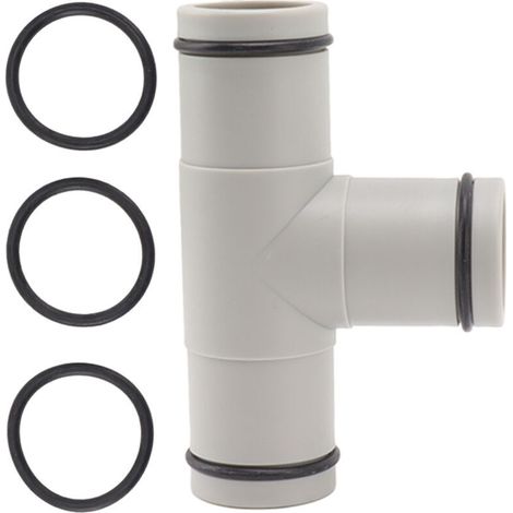T-shaped valve to replace the raised swimming pool handle, 3.1 cm double plastic valve, (1/4)