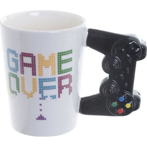 Mug - Manette Jeux Vidéo - Blanc - Céramique - 11x14x8.5 cm - Non compatible lave-vaisselle (1/5)