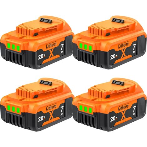 Ersatzakku, 7000 mAh Kapazität, kompatibel mit Elektrowerkzeugen, Himmelblau, Sonstiges-a (1/2)