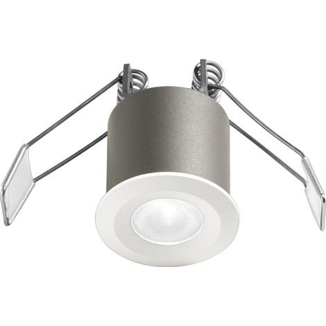 Faretto incasso bianco alluminio gea led gfa1090c led 3000k 230lm spot tondo moderno led integrato