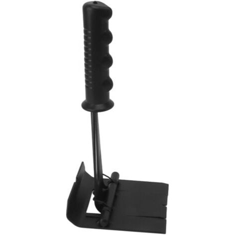 Extracteur de Garniture, Outil Multifonction de Retrait D'agrafes en Acier Inoxydable, Outil de Tirage de Garniture pour Plancher de Plinthe pour Enlever la Plinthe, la Moulure (1/4)
