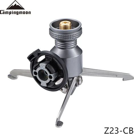 Adaptateur pour cartouche de butane sur trépied, réchaud à gaz, lampe à gaz, support de connexion pour réservoir, réchauds de cuisine portables (1/5)