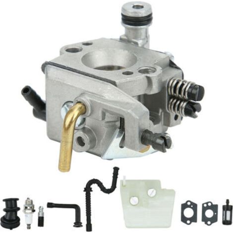 Kit de manguera de admisión con filtro de carburador para motosierras Stihl 024, 026 y MS260 – Aluminio anodizado – Instalación fácil y duradera