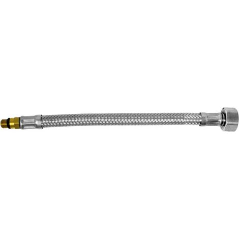 FLESSIBILE ACCIAIO INOX PER MONOFORO M.10 F.3/8 M.10X1 CM 35