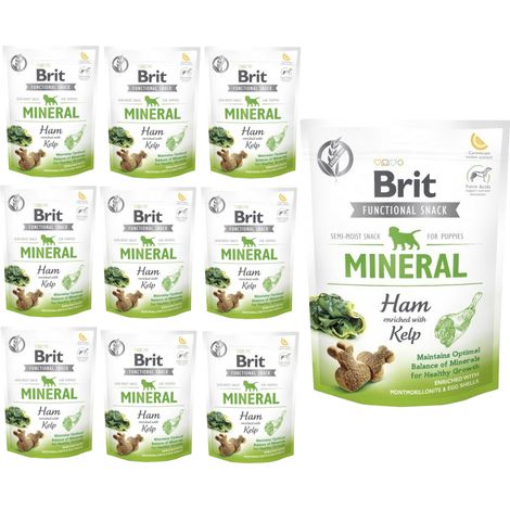 Brit Care Dog Functional Snack MINERAL HAM PUP 10x150g