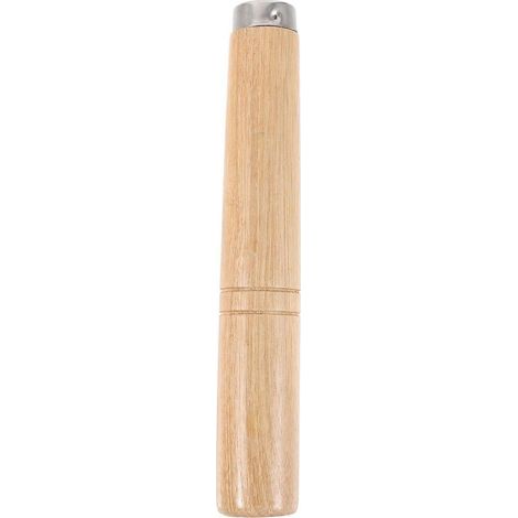Poignée de casserole en bois, poignée de rechange pour casserole, accessoire de cuisine-16.5x2.5cm (1/4)