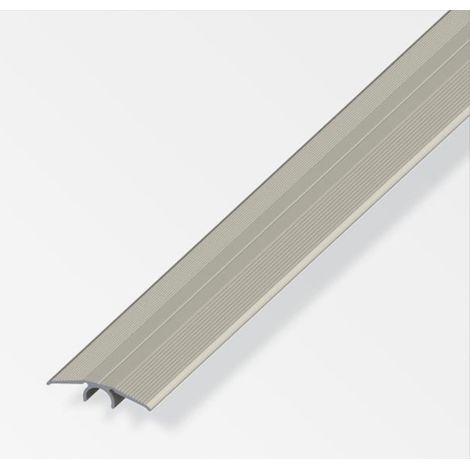 ALFER - 2mt - PROFILO DI COMPENSAZIONE DEL LIVELLO IN ALLUMINIO ANODIZZATO - 33MM - COLORE TITANIO