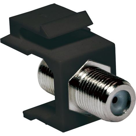 Logilink Adattatore Keystone BNC 75 Ohm F/F Nero (1/3)