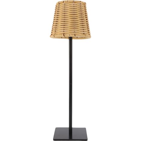 Lampe de lecture rechargeable LED, lampe de chevet à intensité variable et à commande tactile tricolore, adaptée au salon, à la chambre, à l'éclairage de bureau et à la décoration intérieure/extérieur (1/4)