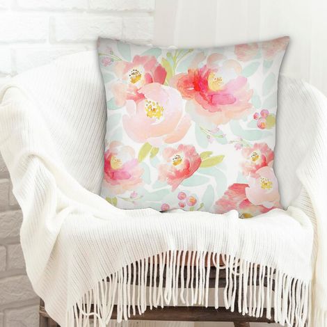 Housse de coussin décorative à la mode pour la maison déhoussable pour canapé ou lit (1/5)
