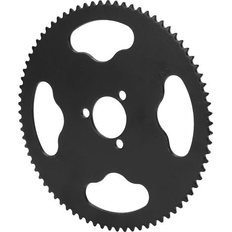 25H 78 Ritzel Schwarze Stahl-Hartkurbelgarnitur Geeignet für 47/49cc Mini-Motorrad/ATV/Kart (1/5)