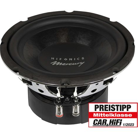 HiFonics MRW84 - subwoofer de 200 mm de diámetro, potencia de 300 W RMS, impedancia de 4 ohmios. (1/3)
