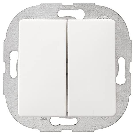REV 0240360106 PrimaLuxe Interrupteur va-et-vient 230 V 50 Hz 10 A encastrable Blanc (1/5)