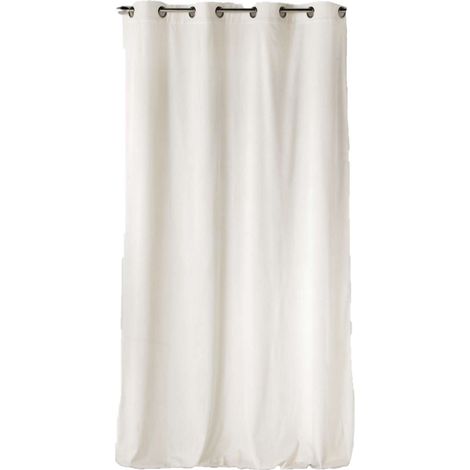 Douceur D'Intérieur – Rideau en velours côtelé 260 cm x 140 cm – 100% polyester – 8 œillets métal – Élégance et chaleur pour intérieur