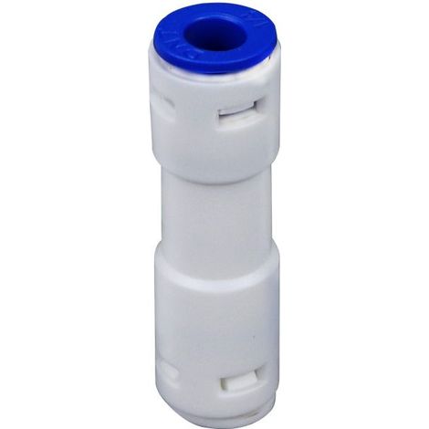 Fast Connect Clapet anti-retour à usage unique en plastique compatible avec système d'osmose inverse RO eau pure Lot de 2 Clapet anti-retour 1/4" (1/5)