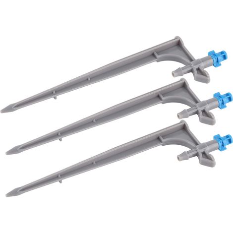 Lot de 20 goutteurs d'irrigation avec insert pour arbre fruitier, 90 degrés (bleu) (1/5)