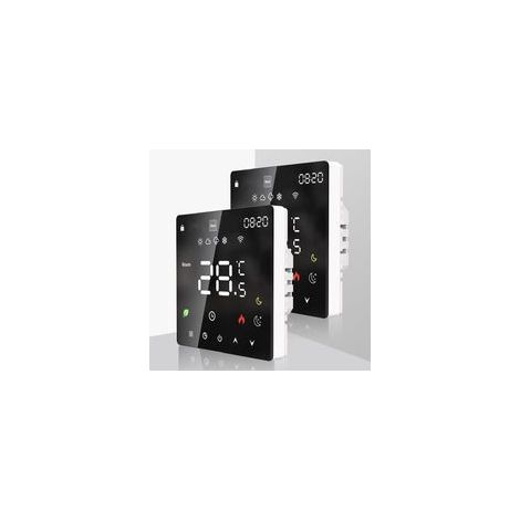 Thermostat intelligent WiFi avec écran LCD pour chauffe-eau électrique – Programmable hebdomadaire, contrôle à distance via appli mobile (1/5)
