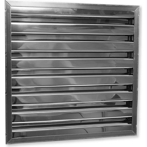Filtro de láminas 400x400x25mm (Tipo B) para campana extractora de hostelería