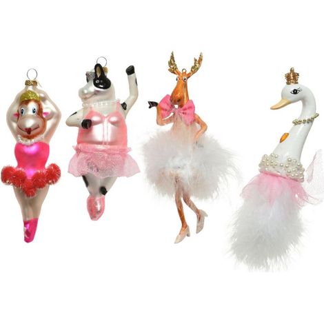 PENDAGLIO NATALIZIO VT POM POM, DIAMANTI E GLITTER 4 ASS PREZZO CAD