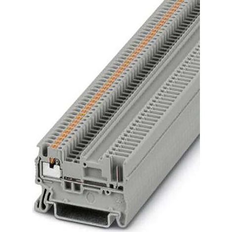 Bloc de jonction de traversée Phoenix Contact PT 1, 0.14  1.5mm², Enfichable, Gris ( Prix pour Paquet de 50 )