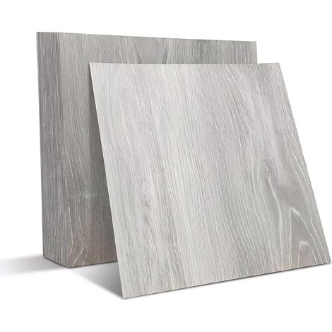 Lot de 10 panneaux muraux 3D, papier peint aspect bois, 30 x 30 cm, PVC imperméable 3D, rétro, imitation bois, revêtement mural pour salon, cuisine, chambre à coucher (1/5)
