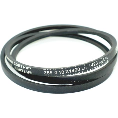 Courroie trapézoidale lisse Contitech Conti V Z55 10 x 1400 Li / 1423 Ld