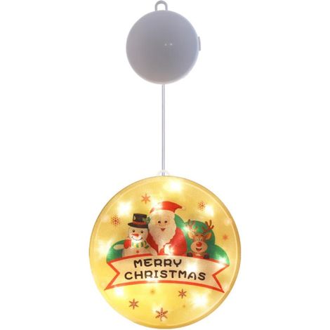 Guirlandes lumineuses LED pour les fêtes et les décorations de Noël, lampes glaçons en PVC, décorations de vitrine, guirlandes lumineuses étoiles télécommandées, guirlandes lumineuses trio de Noël. (1/5)