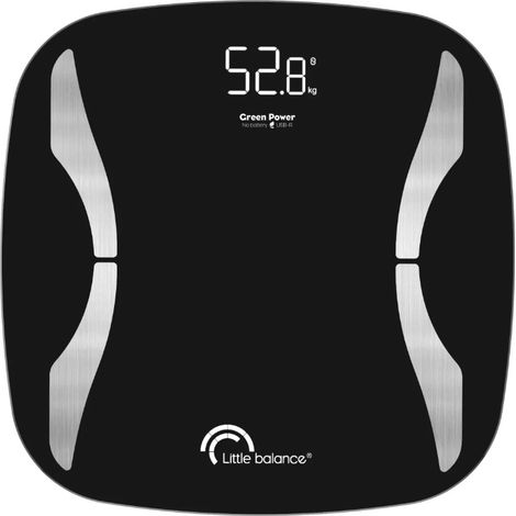 Pèse-personne Little Balance Soft 4 USB-R 8651 connecté Noir (1/3)