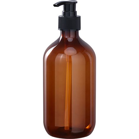 5 Pcs Distributeurs de Savon, 500ml Bouteilles de Shampooing à Remplir, Distributeur de Pompe Vide, Flacons Pompe7.318.7cm (1/4)