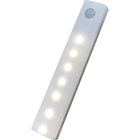 Schrankleuchte mit PIR-Bewegungsmelder und integrierter 350-mAh-Hochleistungsbatterie