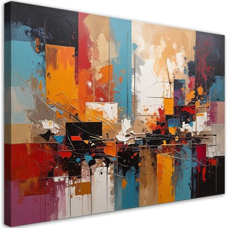 Bild auf Leinwand Bunte moderne Textur Abstrakt 30x20 (1/5)