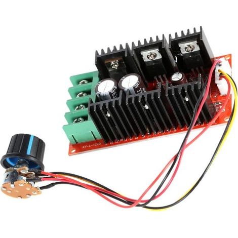 10–50 V/40 A/2000 W PWM controller, speed controller for DC motors, external speed controller (1/5)
