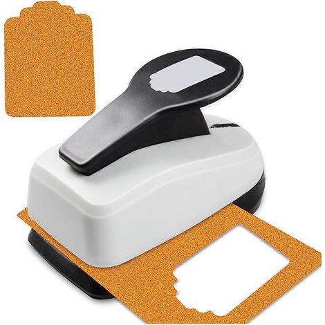 Coupe-papier pour loisirs créatifs, perforatrice, outil de perforation, étiquettes de 5 cm, formes de papier pour la création de cartes et le scrapbooking personnalisé (1/5)