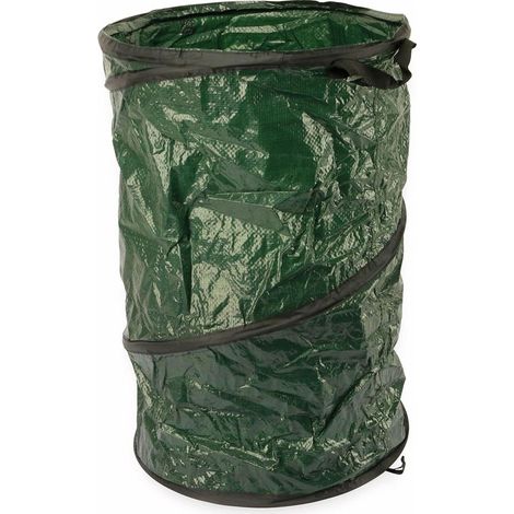 Sac de jardin 120 Litres avec Poignées Pliable Jardinage Dechets Verts Compost KZ GARDEN (1/5)