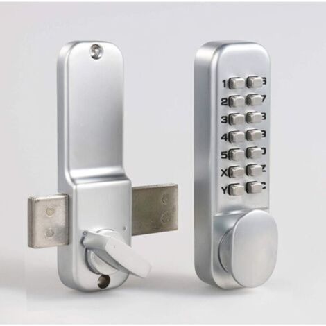 Serrure de Porte Ditial avec Clavier à Code D'accès Mécanique OS25A (1/5)