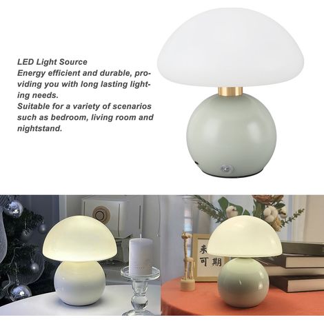 Pilzförmige LED-Lampe – Dimmbar (1/5)
