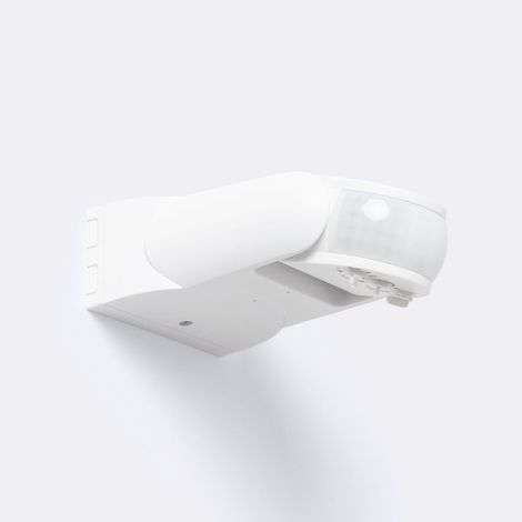 Sensor de Movimiento RADAR Crepuscular 180º Direccionable Exterior IP65 Blanco (1/5)