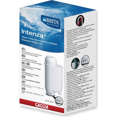 Gaggia Brita Intenza+ filtre à eau blanc pour machine à café (1/2)