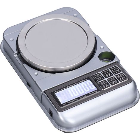 Schmuckwaage – Präzises Wiegen, tragbar, kompaktes Design, geringe Fehlertoleranz, duale Stromversorgung, kleine digitale Waage für Restaurants (1/5)