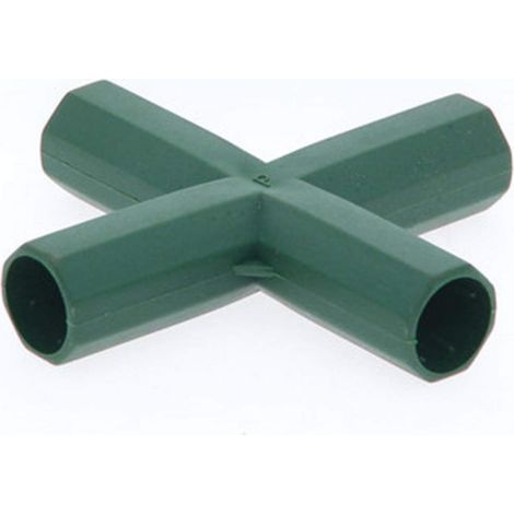 4PCS Connecteur de Construction de Cadre de Serre Chaude 16 mm raccord PVC 5 Types de Support Stable connecteur de Tube Robuste Adaptateur de Support de Tube pièces