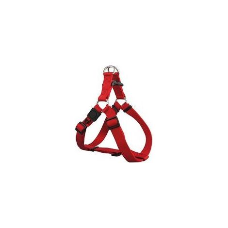 Rouge M,Harnais Chien Step-in Nylon, Réglable Nombreuses Couleurs & Tailles pour Petit, Moyen Gros & Grand Harnais de Poitrine Chat Chiot (1/4)