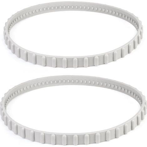 Correa de transmisión de goma Enowelir RCX23002 para limpiafondos Aquavac Tiger Shark, repuestos para limpiafondos Hayward Aquavac Tiger Shark (Plus y QC) y Sharkvac (paquete de 2). (1/4)