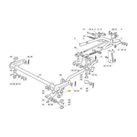 PLEUEL STANGE FULCRO HEBEL NJ102 ORIGINAL STIGA - 382000589/0