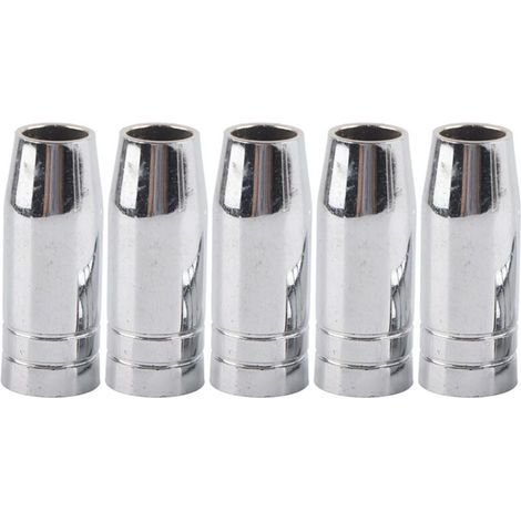 Generic MIG Welder, MIG Welding Accessories, Welding Buzzle Nozzle Diffuser Gun Accessory, 5-Piece Set (1/4)