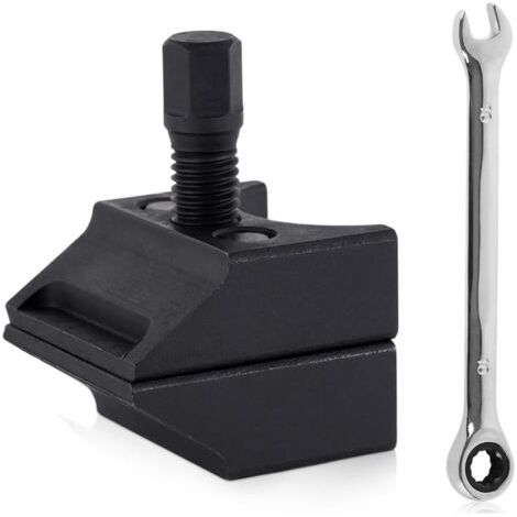 Écarteur de suspension de voiture, écarteur de fusée d'essieu, outil d'écartement de jambe de force pour la plupart des véhicules, clé de retrait d'amortisseur de voiture. (1/5)